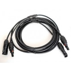 Cable MC4 6 ML con conectores