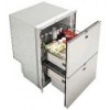 Frigorifero con 2 cassetti in acciaio inox 95 + 65L (freddo -) - N°1 - comptoirnautique.com