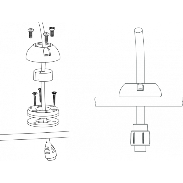schéma utilisation passe-câble vertical DS6-P gris - N°8 - comptoirnautique.com 