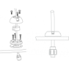 schéma utilisation passe-câble vertical DS6-P gris - N°6 - comptoirnautique.com