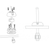 DS21A vertical cable gland - N°4 - comptoirnautique.com