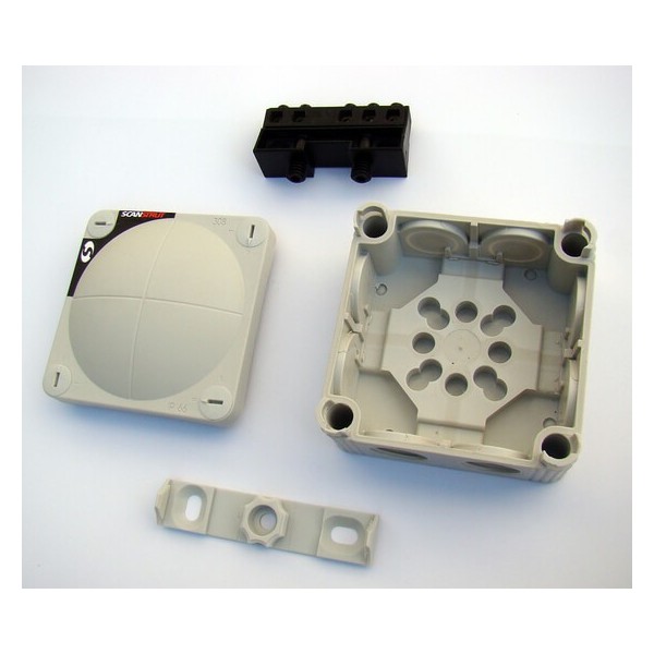 Standard junction box - 5 screw terminals - N°3 - comptoirnautique.com