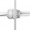 Wasserdichte Schottdurchführung für 10 7-mm-Kabel