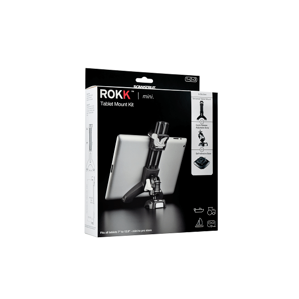 Kit ROKK Mini - Tablethalter für flache selbstklebende Montage - N°1 - comptoirnautique.com