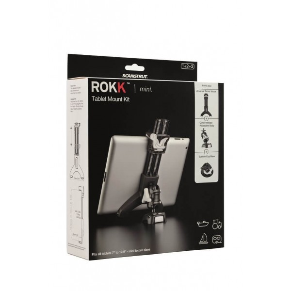 Kit ROKK Mini - Support tablettes montage ventouse - N°1 - comptoirnautique.com