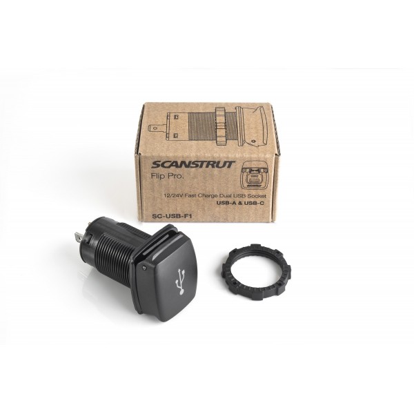 Doppia presa USB e USB C - Impermeabile - N°3 - comptoirnautique.com