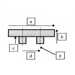 Aluminium cleat - pair -...