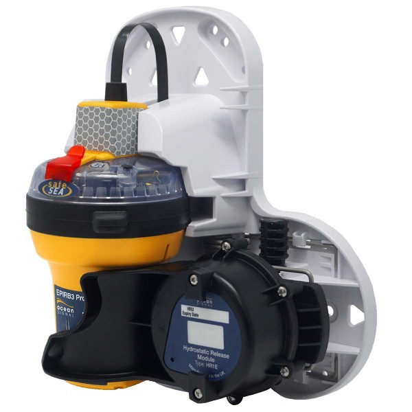 Balise de détresse EPIRB3 Pro Seasafe Ocean Signal avec support de montage déclenchement automatique largueur hydrostatique - N°3 - comptoirnautique.com