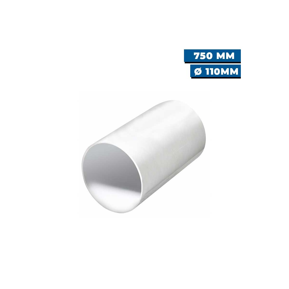 Tunnel pour propulseur d'étrave Lewmar Ø110 mm 750mm