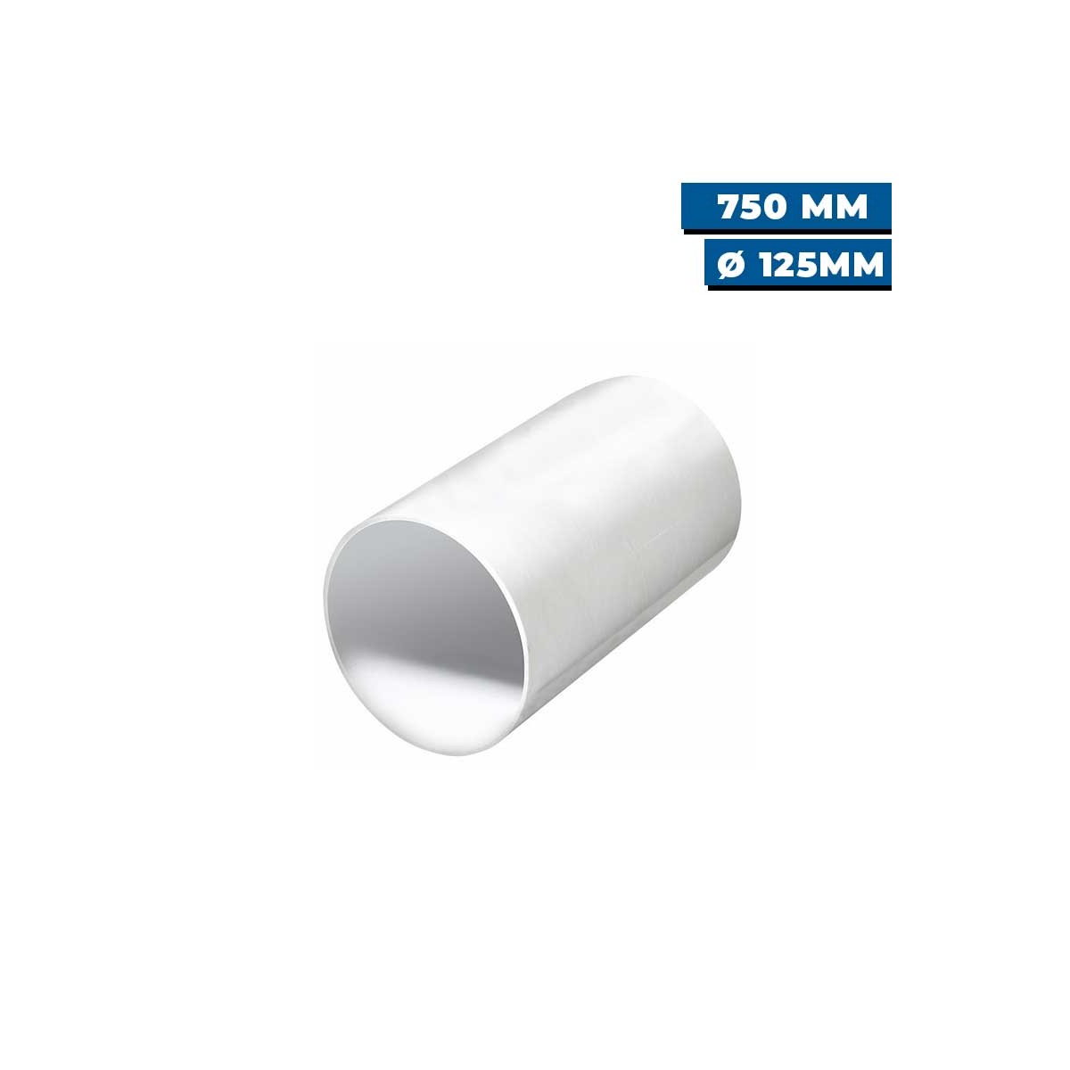 Tunnel pour propulseur d'étrave Lewmar Ø125 mm 750 mm