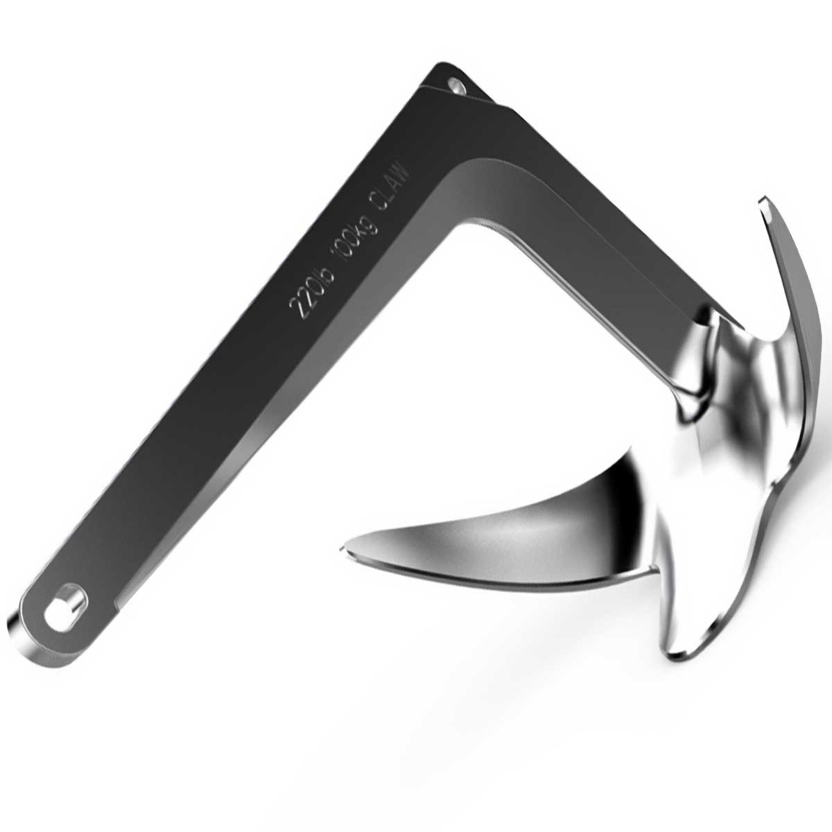 Lewmar 0058907 クローアンカー Ss 16ポンド/7kg マルチ 並行輸入