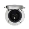 Presa di corrente da terra in acciaio inox da 16A - N°1 - comptoirnautique.com