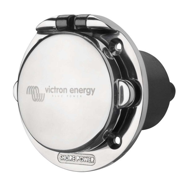 Presa di corrente da terra da 32A in acciaio inox - N°1 - comptoirnautique.com