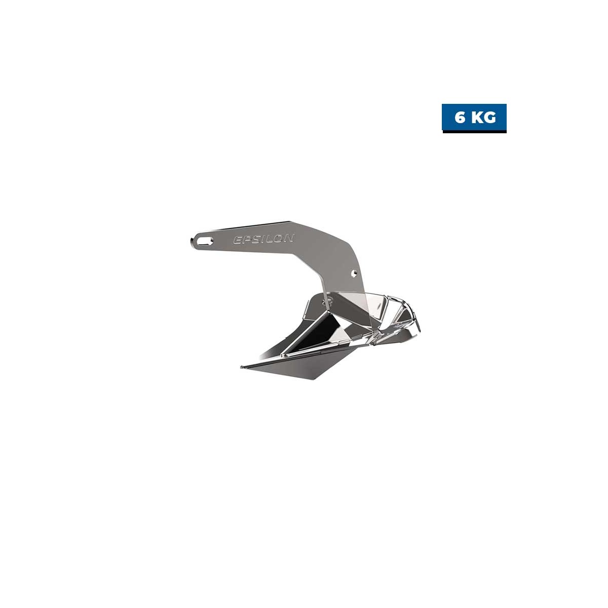 Ancre Lewmar Epsilon acier inoxydable 6 kg