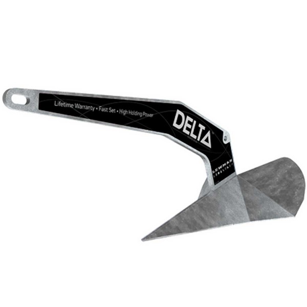 Ancre Lewmar Delta acier galvanisé dos - N°3 - comptoirnautique.com