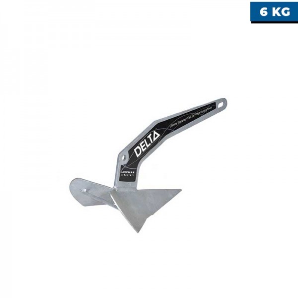 Ancre Lewmar Delta acier galvanisé 6 kg - N°8 - comptoirnautique.com