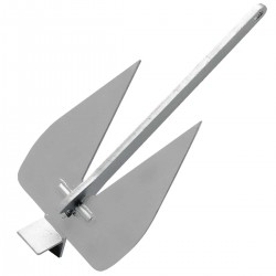 Ancre plate Fox acier galvanisé