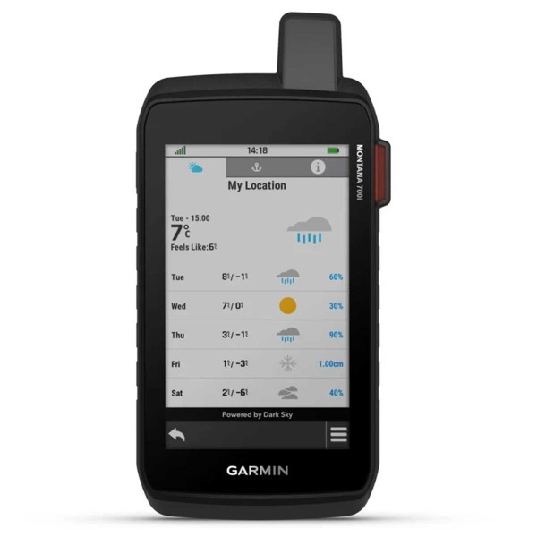 GPS portable Garmin Montana 700i météo - N°3 - comptoirnautique.com 