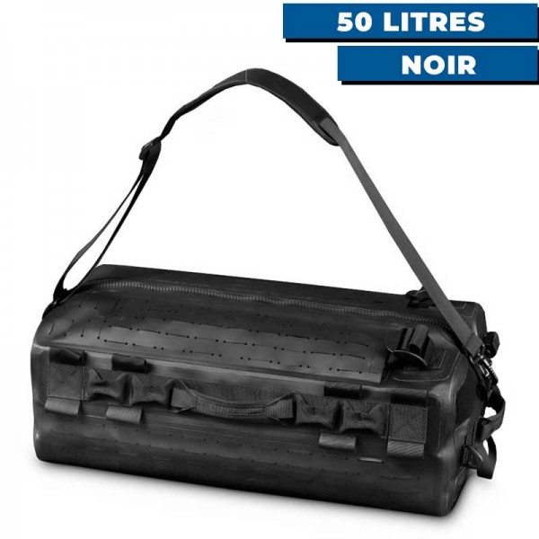 Sac étanche HPA Hybriduffle noir 50 litres - N°4 - comptoirnautique.com