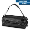 Sac étanche HPA Hybriduffle noir 50 litres - N°2 - comptoirnautique.com