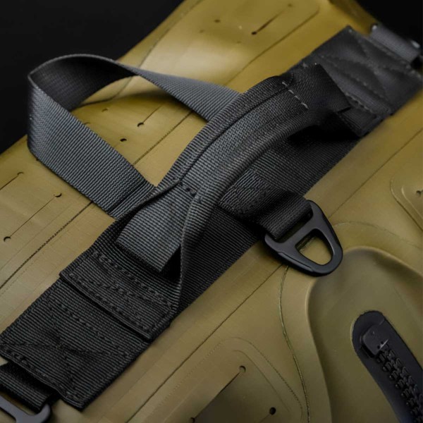 Sac étanche HPA Hybriduffle kaki poignée de portage - N°12 - comptoirnautique.com