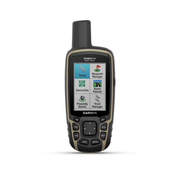 GPS portable GPSMAP 65 - menu - N°1 - comptoirnautique.com 