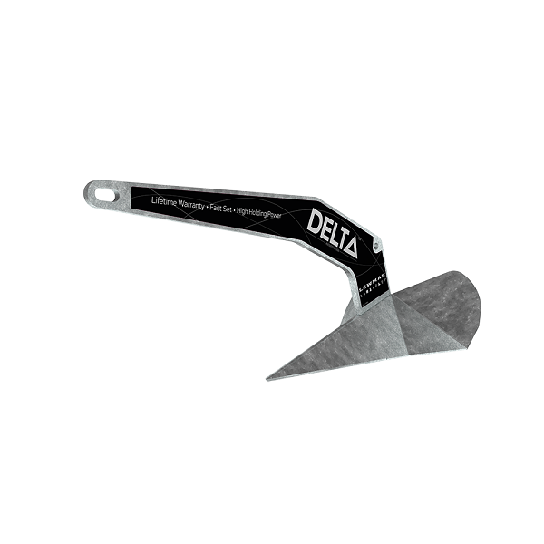 Ancoraggio Delta® in acciaio zincato 4 kg - N°1 - comptoirnautique.com