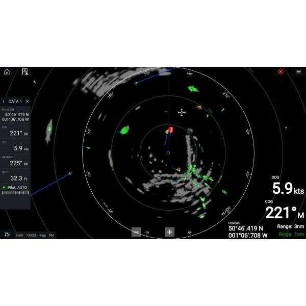 Radar Raymarine Radôme Quantum 2 CHIRP noir data - N°9 - comptoirnautique.com