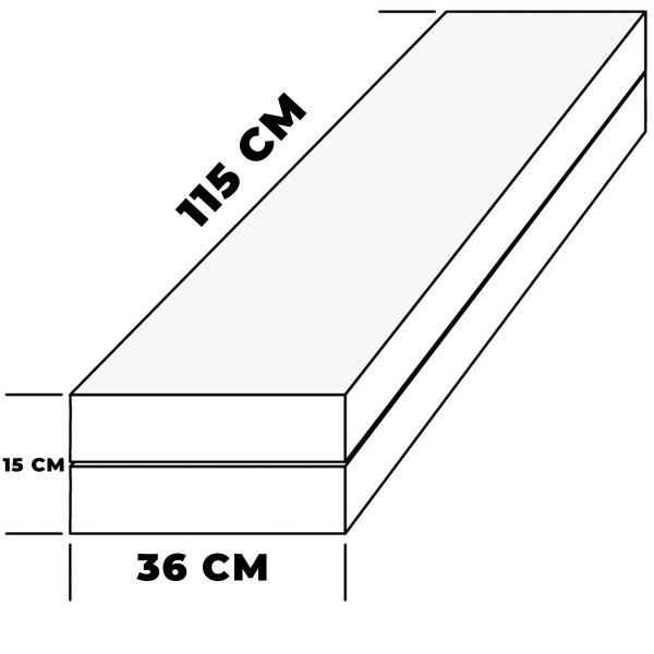 Passerelle pliante Trem aluminium 2.3 m pliée - N°4 - comptoirnautique.com