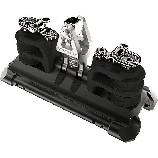 Torlon NTR ball bearing high speed carriage - cardan shaft, pair of double sheaves & ringot - T1 - N°1 - comptoirnautique.com