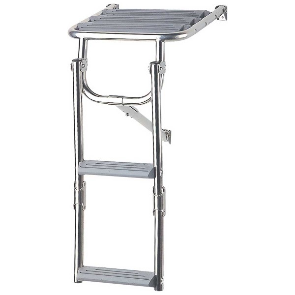 Échelle plate-forme pliante Nuova Rade - N°1 - comptoirnautique.com
