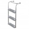 Stainless steel bow and stern ladder