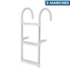 Échelle de bain pour plat-bord en aluminium Nuova Rade 3 marches - N°2 - comptoirnautique.com