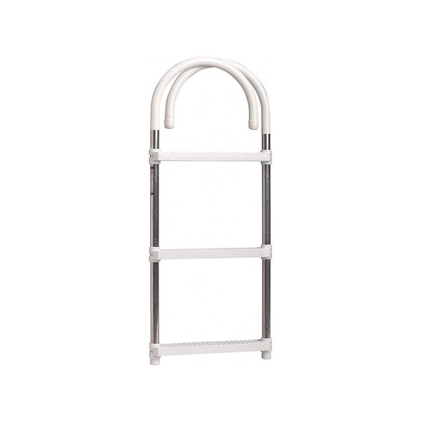 Échelle de bain plat-bord Gunwale Garelick repliée - N°6 - comptoirnautique.com