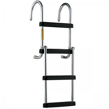 Échelle de ponton pliable et amovible Garelick - 4 marches