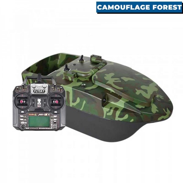 Pack Bateau Amorceur Anatec Pacboat Start'R + Télécommande AN-i6X camouflage Forest - N°2 - comptoirnautique.com