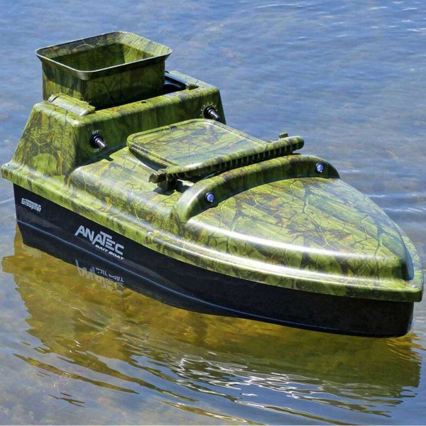 Bateau Amorceur Anatec Monocoque S Oak + Moteur Brushless + Télécommande DE-SR07 pour pêche à la carpe - N°13 - comptoirnautique.com