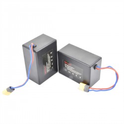 Batteries Lithium 7.4V / 6A (Paire) pour bateau amorceur Anatec Pacboat