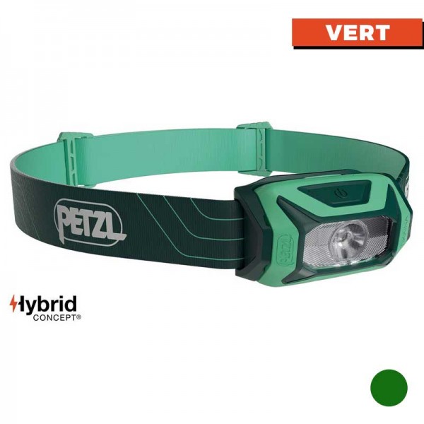 Lampe frontale Petzl TIKKINA - vert - N°8 - comptoirnautique.com