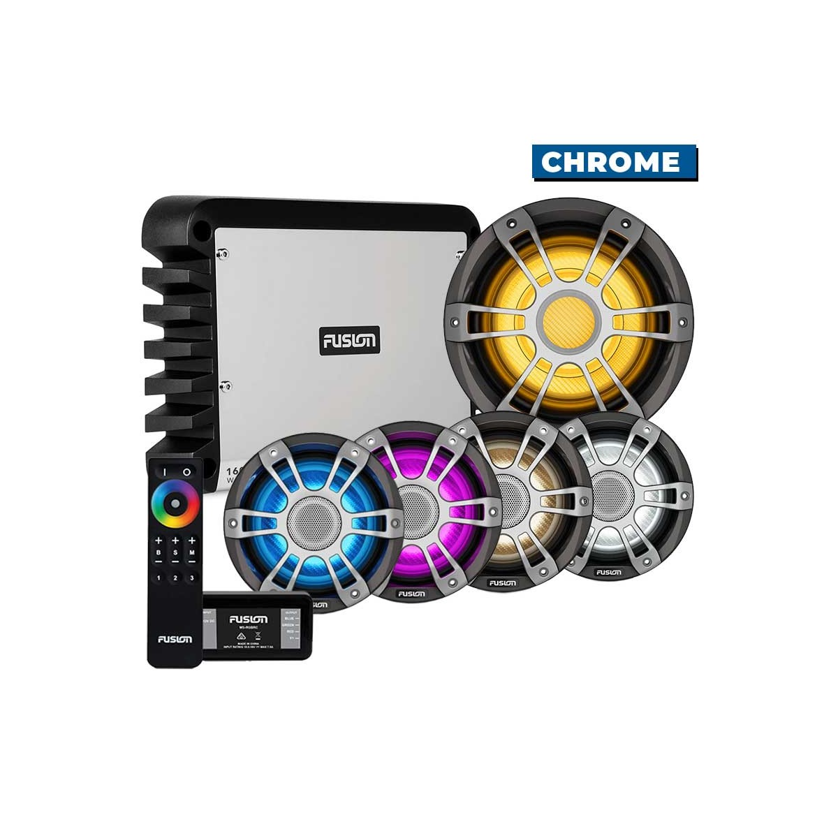 Pack Fusion Signature 3i Sport - HP et Amplificateur Chrome