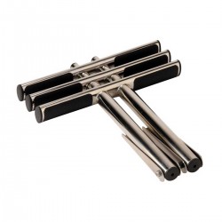 Échelle télescopique sportive Garelick à fixer sur une plateforme repliée