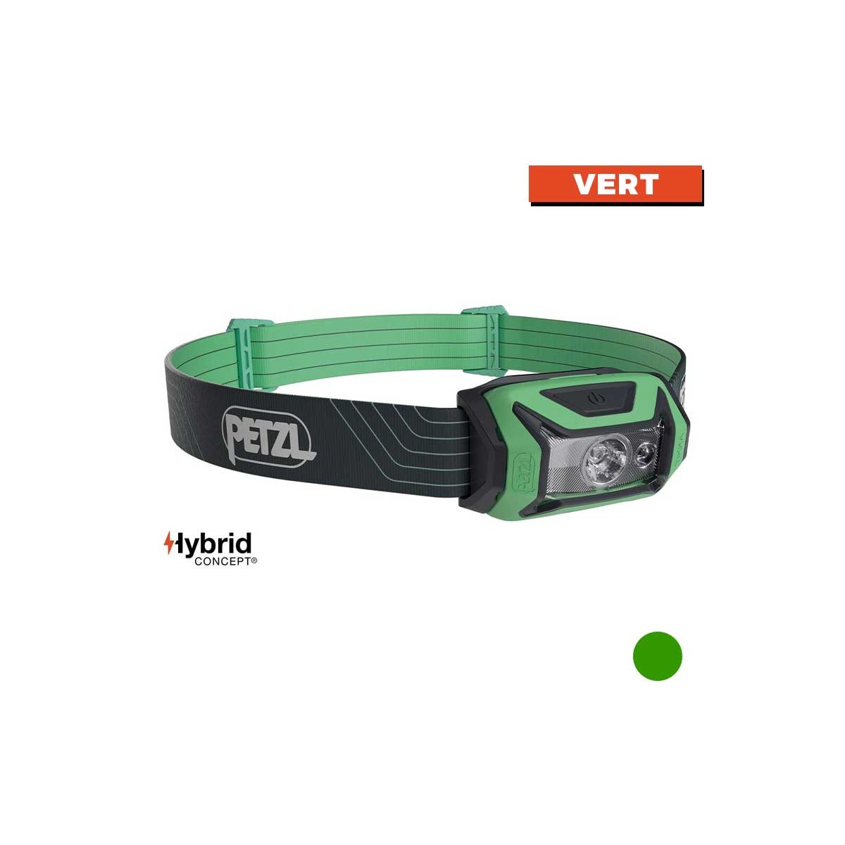 Lampe frontale TIKKA - PETZL - vert
