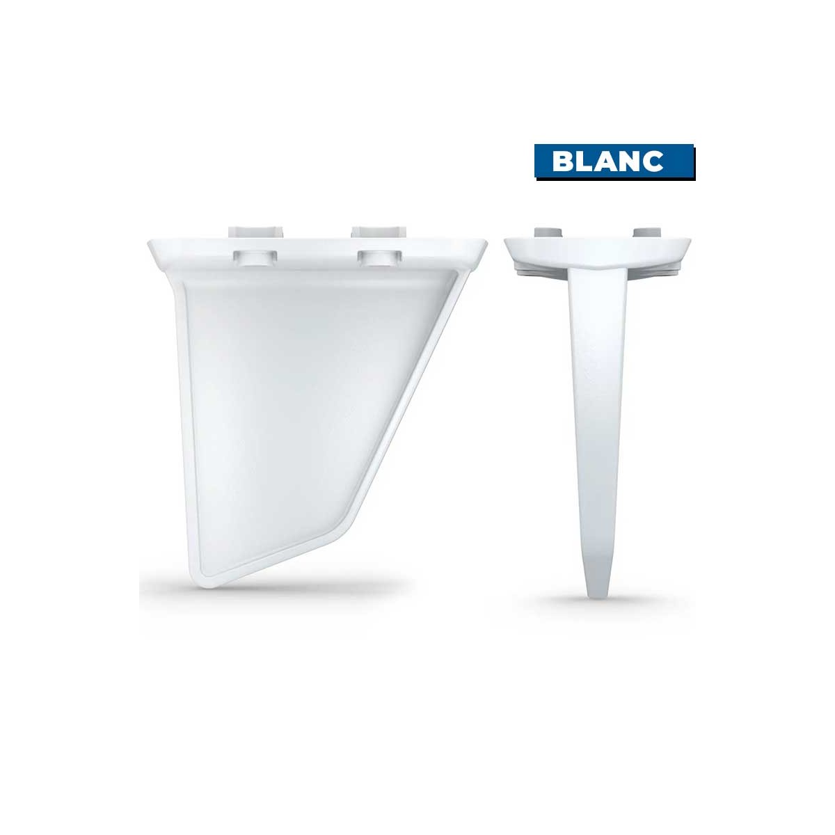 Aileron blanc pour moteur électrique Garmin Force et force Kraken