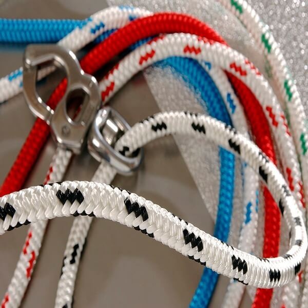 Francia Nucleo Olympe Poliestere nero / nero identificato - 12 mm - N°1 - comptoirnautique.com