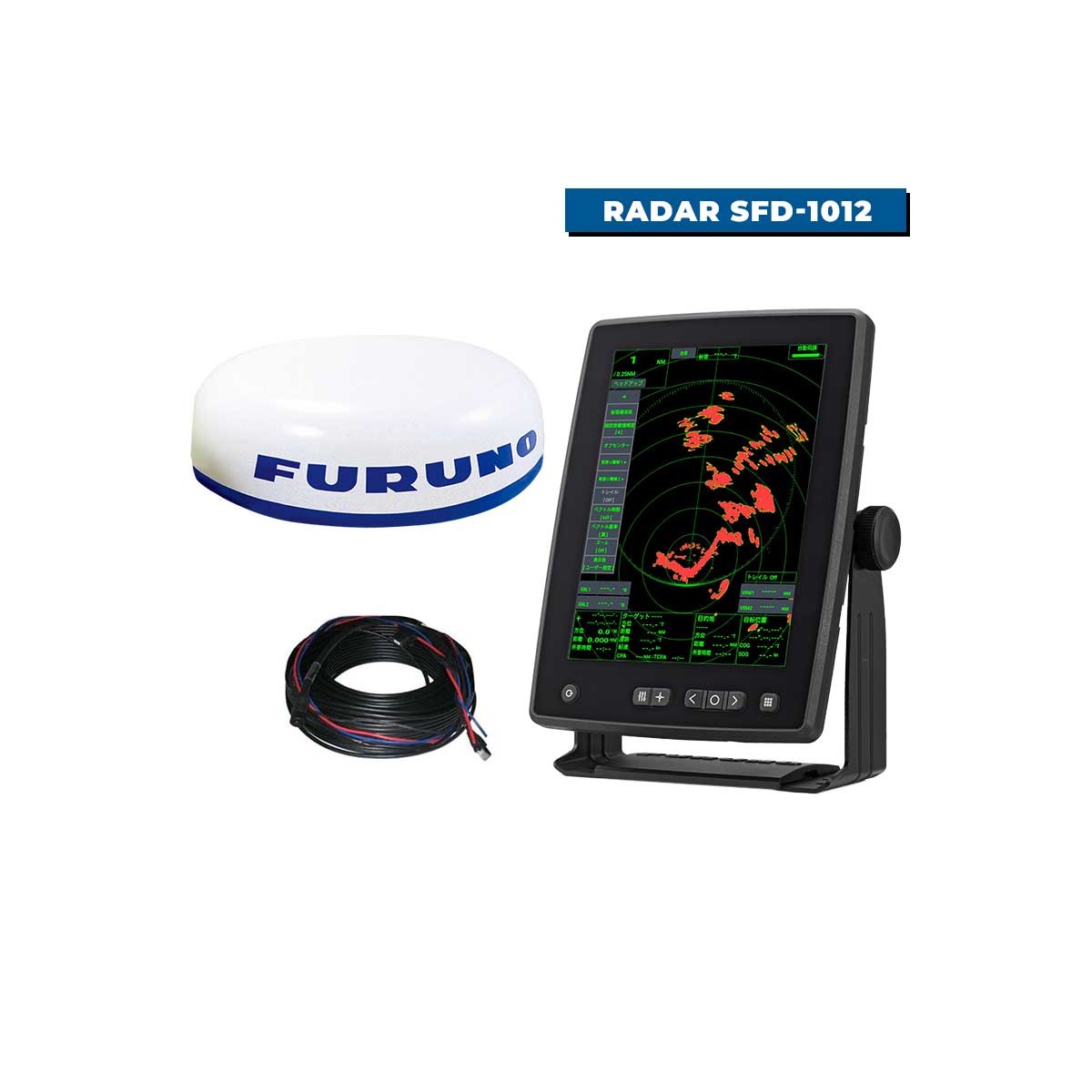 Pack Furuno Radar SFD-1012 + radôme DRS4DL+