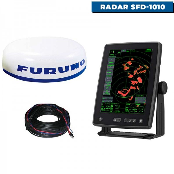 Pack Furuno Radar SFD-1010 + radôme DRS4DL+ - N°2 - comptoirnautique.com 