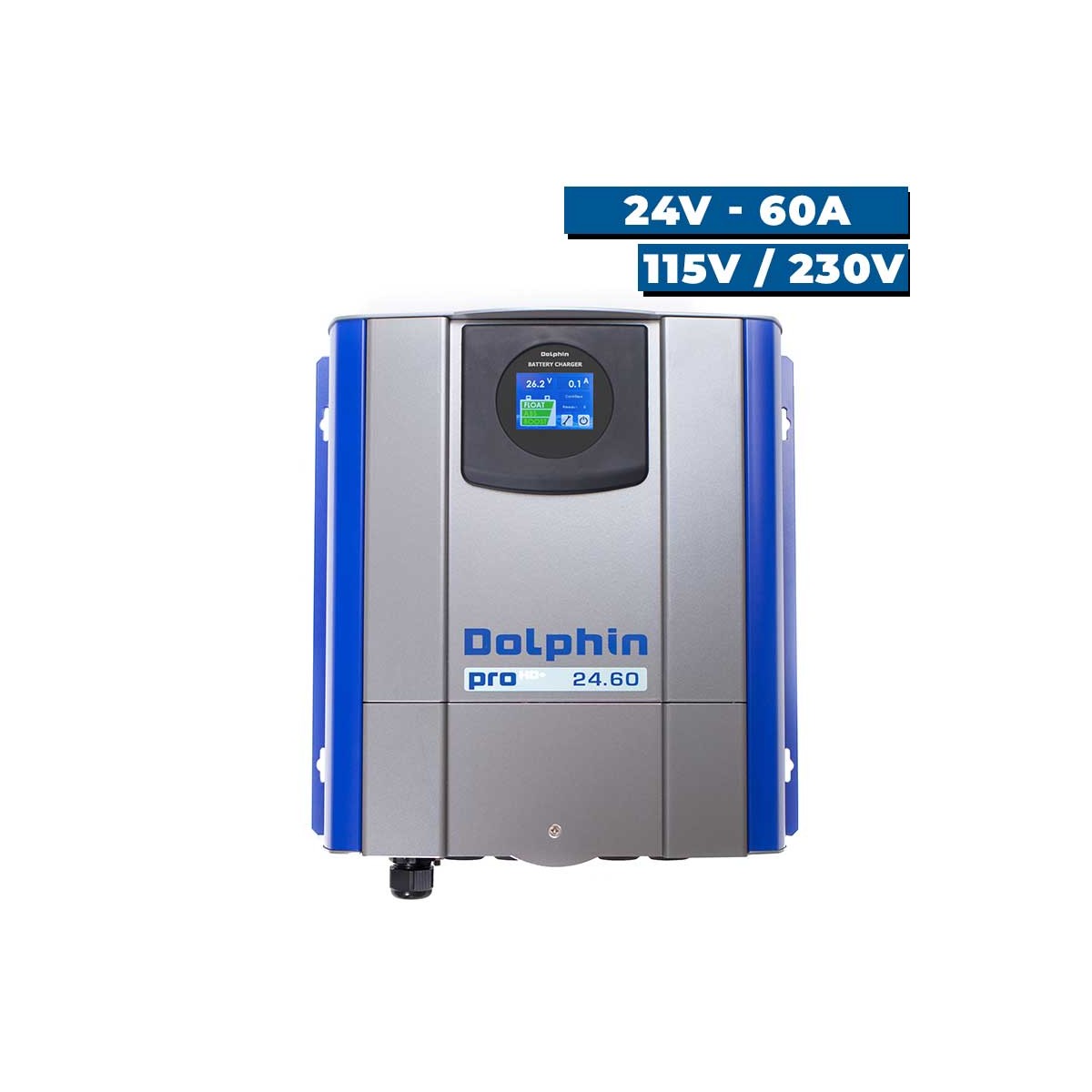 Chargeur de batterie Dolphin Pro HD+ 24V - 60A 115V/230V