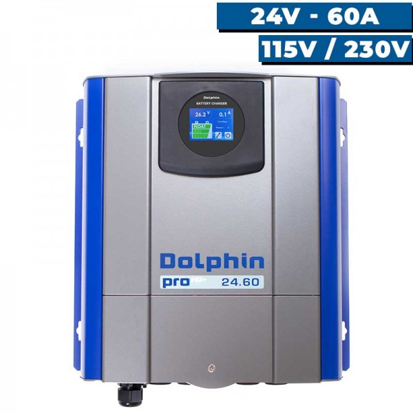 Chargeur de batterie Dolphin Pro HD+ 24V - 60A 115V/230V - N°2 - comptoirnautique.com