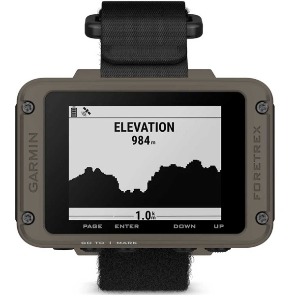 Montre GPS Garmin Foretrex 901 Ballistic Edition robuste avec information dénivelé - N°9 - comptoirnautique.com 