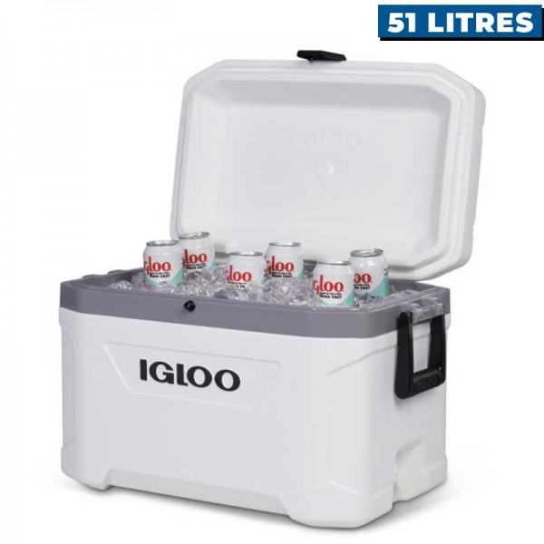 Glacière Igloo Marine Ultra Latitude 51 litres conservation fraicheur grande capacité - N°6 - comptoirnautique.com